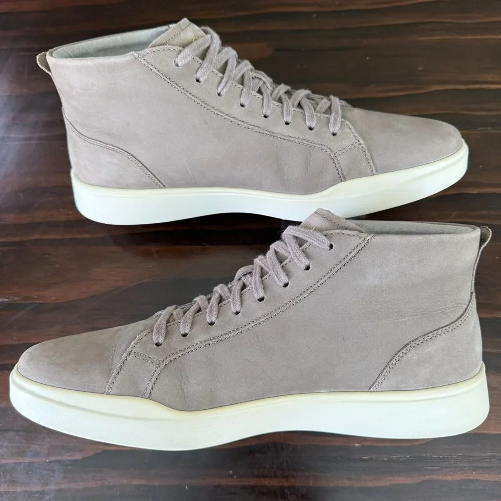 Cole Haan Grand Crosscourt Modern Midcut Sneakers - Soft Sage Nubuck - Men's 11M